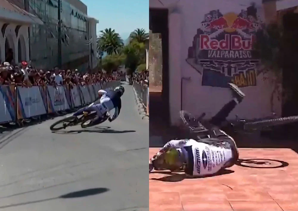 VIDEO| ¡Doloroso! Este es el ránking de las mejores caídas que tuvo la edición 22 del Valparaíso Cerro Abajo