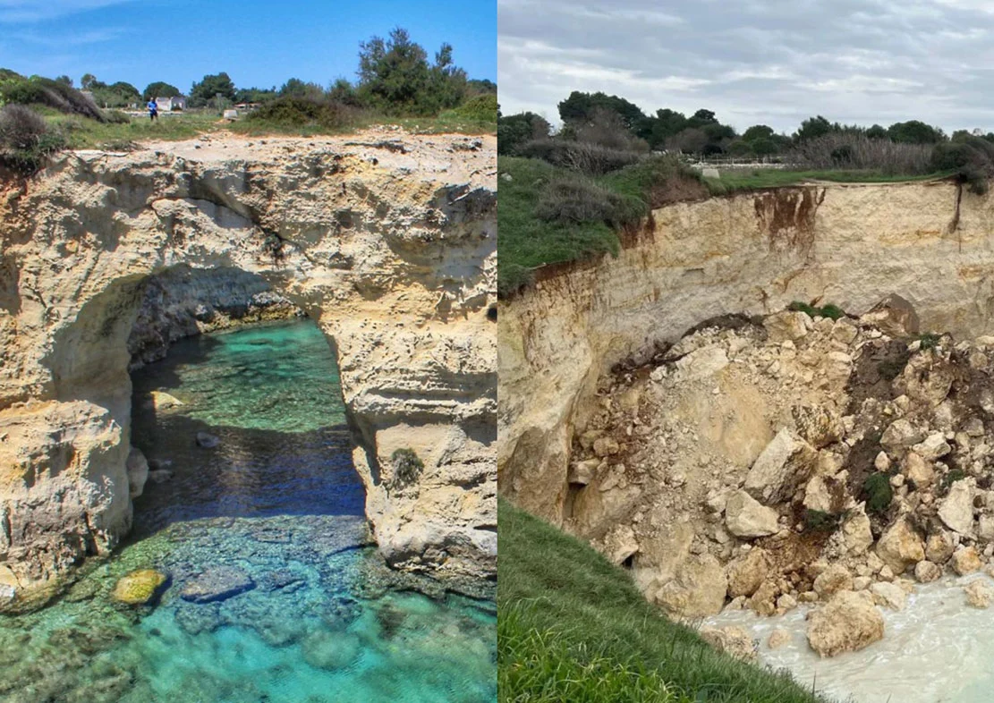 VIDEO| Las consecuencias del cambio climático: Desaparece icónico “Arco de los Enamorados” en Italia