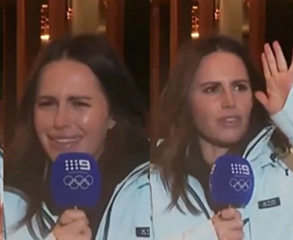 VIDEO| Completamente ebria: Así fue el despacho de la periodista australiana en los JJ.OO. de Invierno