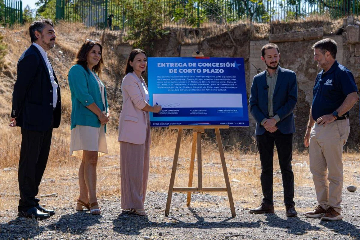Nueva Cineteca Nacional ya tiene terreno en Matucana: salas de cine, laboratorios y depósitos triplicarán su capacidad