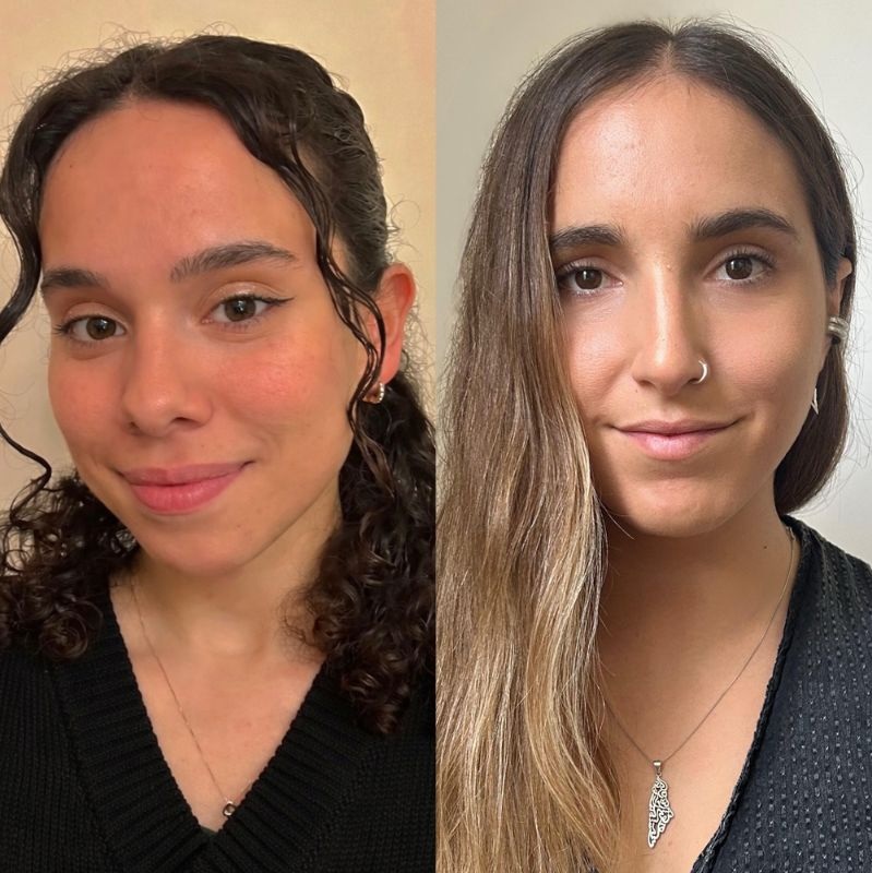 Martina Mussiett y Florencia Khamis