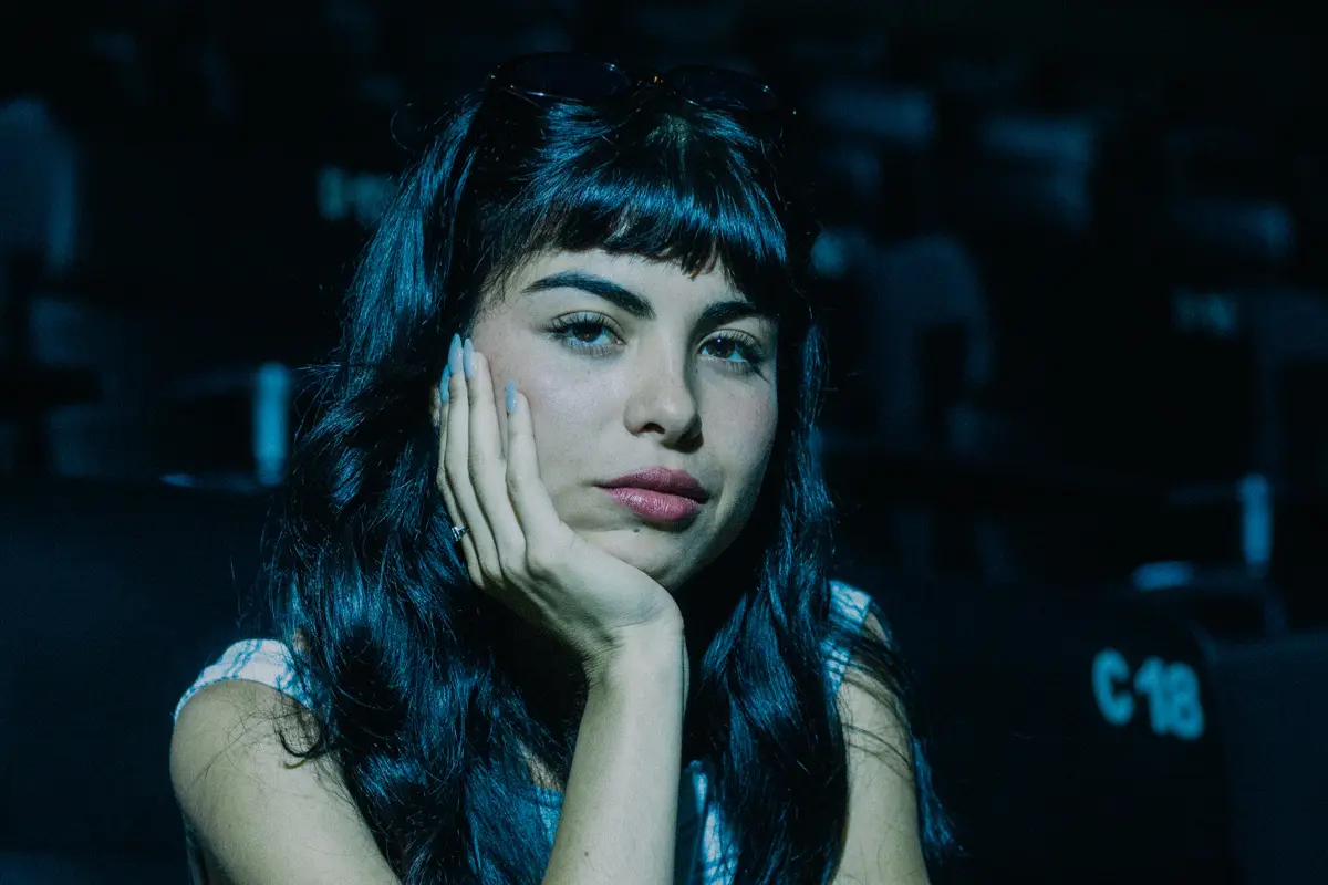 La actriz Katalina Sánchez