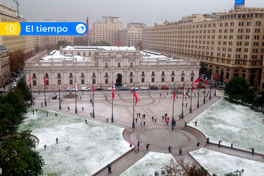 VIDEO| Michelle Adam y tiempo en Santiago: “Posible lluvia, tormentas eléctricas, granizo, nieve y viento”