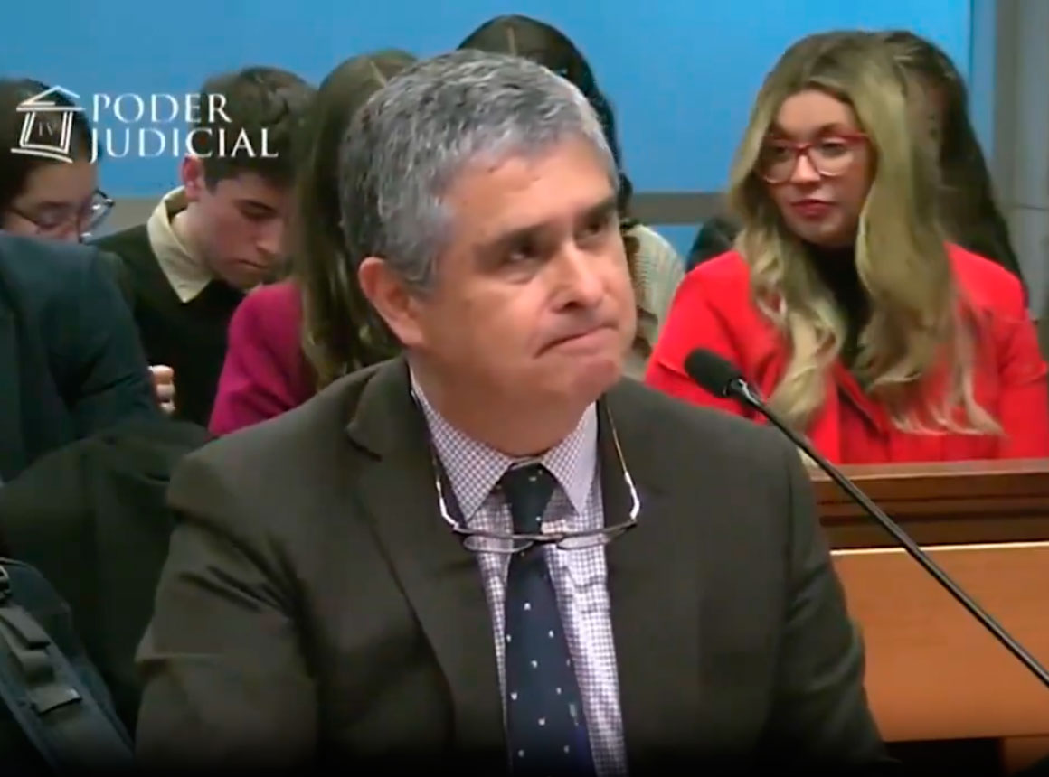 VIDEO| “No me interrumpa magistrada”: Desafiante dicho de Juan Pablo Hermosilla en audiencia de Caso Audios