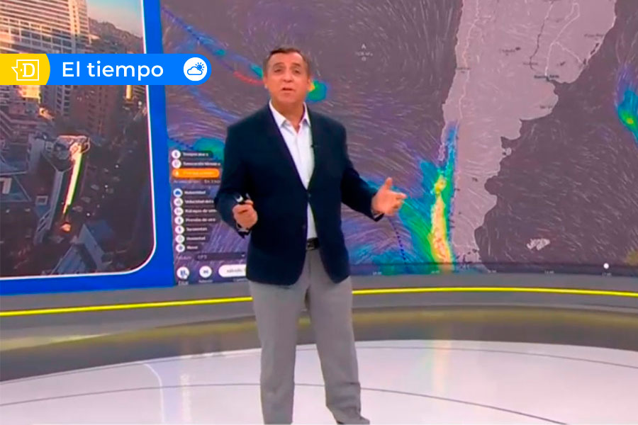 VIDEO| Atención chilenos: Iván Torres se la jugó con el primer pronóstico del tiempo para este 18