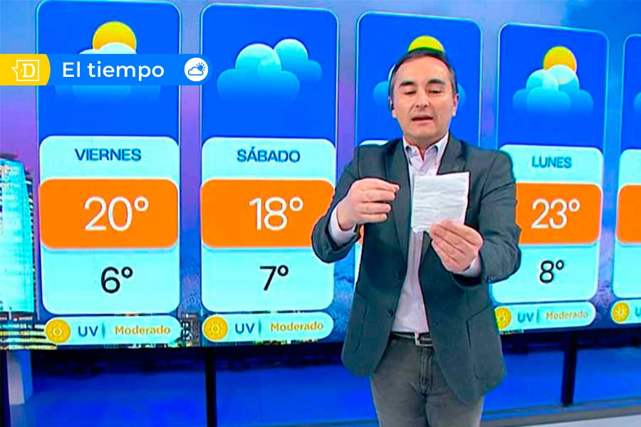 VIDEO| Alejandro Sepúlveda también se lanza a la piscina: “Para el 18 no habrá lluvia”