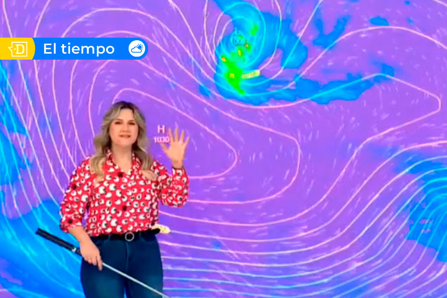 VIDEO| Michelle Adam se diferencia de otros meteorólogos con aviso: “El lunes 16 hay algo”