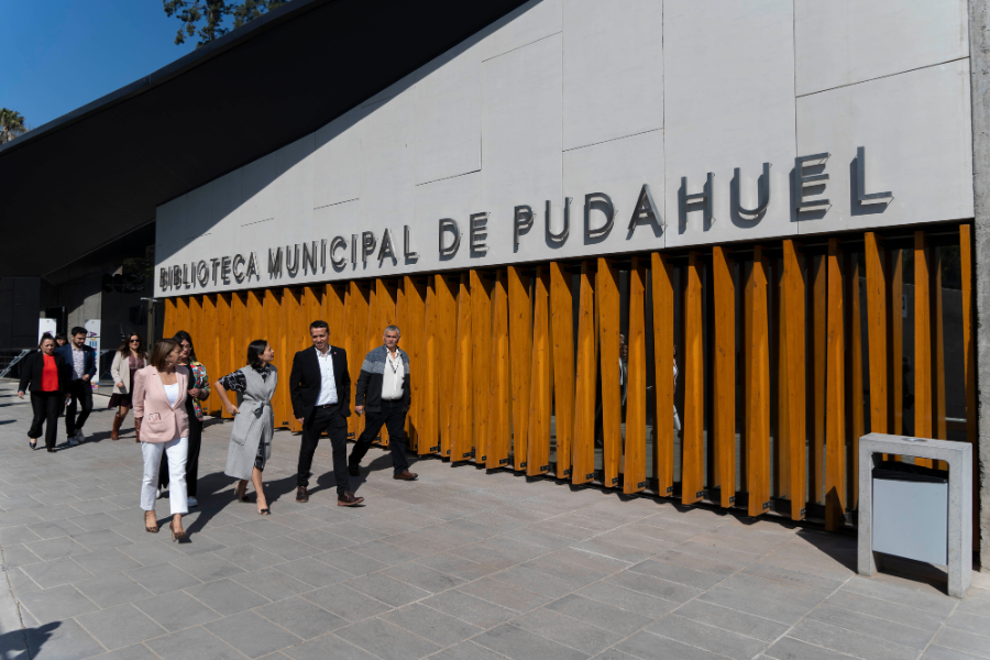 Pudahuel inaugura biblioteca más grande de Santiago de las últimas dos décadas: Tendrá 30 mil libros