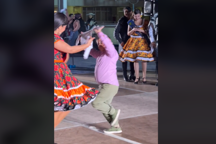 VIDEO| Niño arrasa con magistral cueca junto a campeona nacional de nuestro baile típico