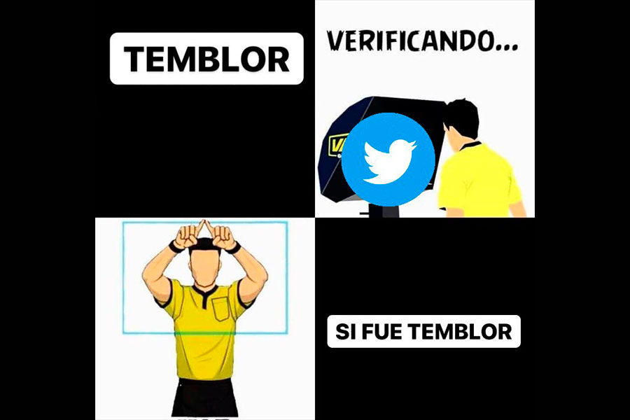 ¿Tembló o no? Vamos al VAR: Los hilarantes memes tras fuerte sismo en Argentina que se sintió en Chile