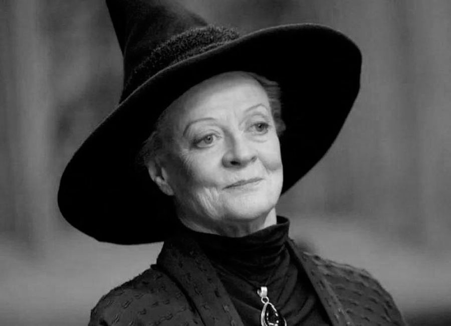 VIDEO| Varitas al cielo en honor a la profesora Minerva McGonagall: A los 89 años fallece Maggie Smith