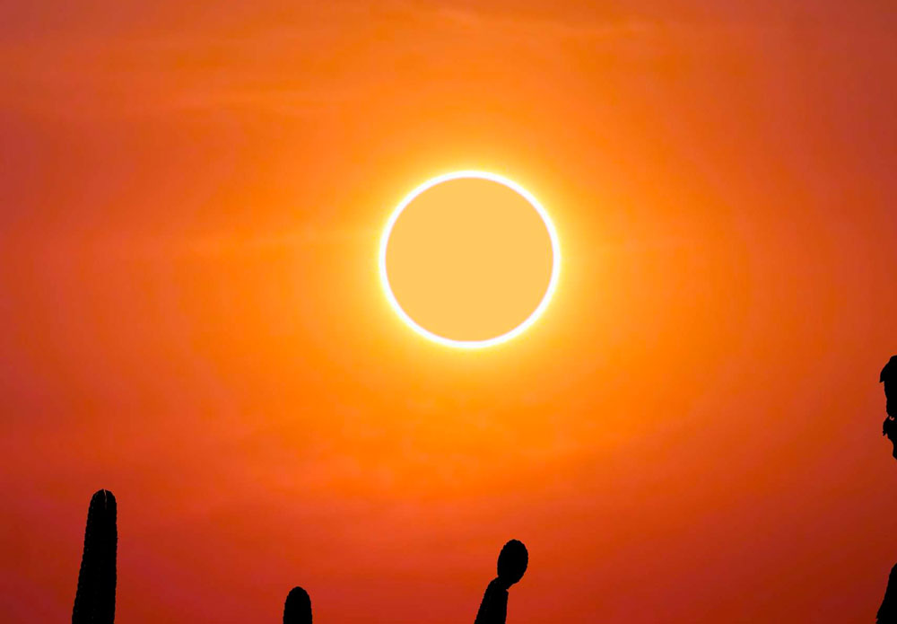 ¡Es hoy, es hoy! Esta es la mejor hora y el mejor lugar para ver el Eclipse de Sol ‘Anillo de Fuego’