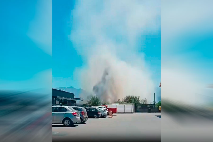 VIDEO| Segundo incendio forestal de la jornada: Alarma por siniestro en zona de Lampa