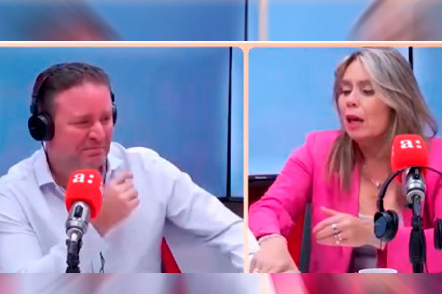 VIDEO| Christian Pino rompe en desconsolado llanto en vivo al hablar de derrota de Karla Rubilar