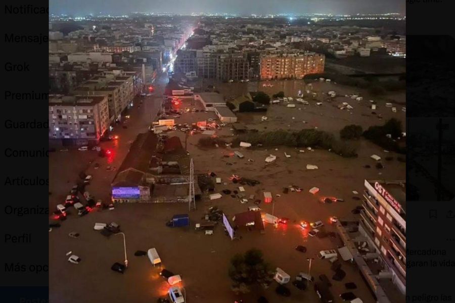 Valencia conmocionada por tragedia natural: Dramáticas escenas dan cuenta de devastadora destrucción