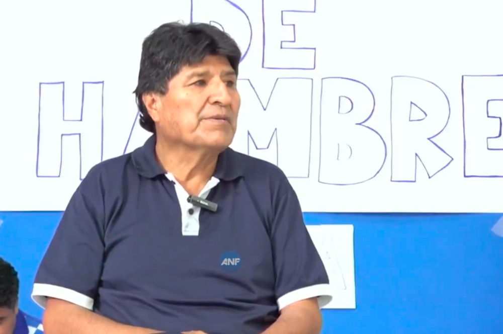 Evo Morales inicia su huelga de hambre y acusa que EE.UU. está detrás de supuesto atentado