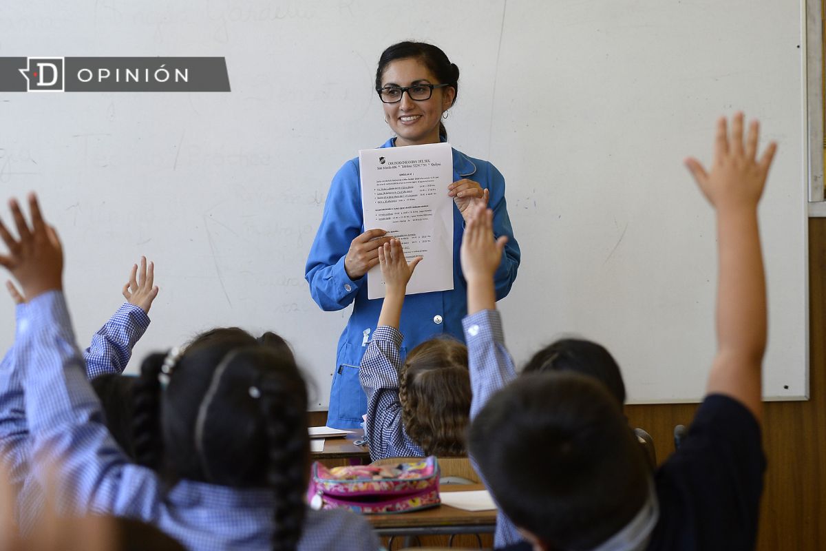 El modelo educativo desconfía de sus profes