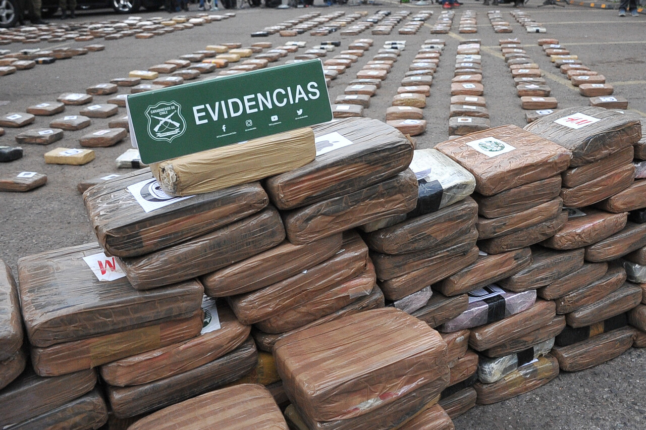 Por adulterar la droga incautada: Dan de baja a 6 funcionarios de Carabineros de Chile en San Felipe