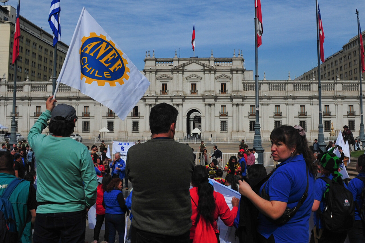 Paro nacional de la ANEF y CUT: Este será el recorrido y los cortes de calles para este jueves 28 de noviembre