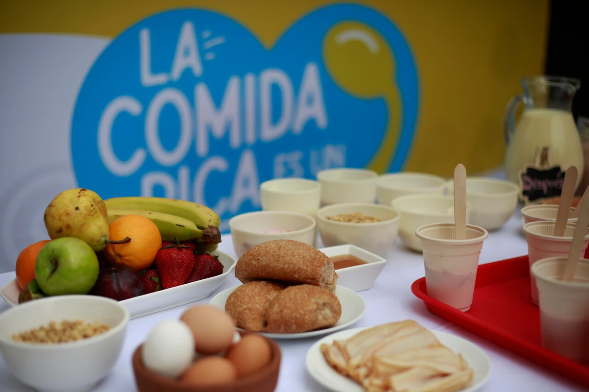 Comprar en ferias libres, más verdura que carne: Niños de Maipú aprenden a comer de forma sustentable