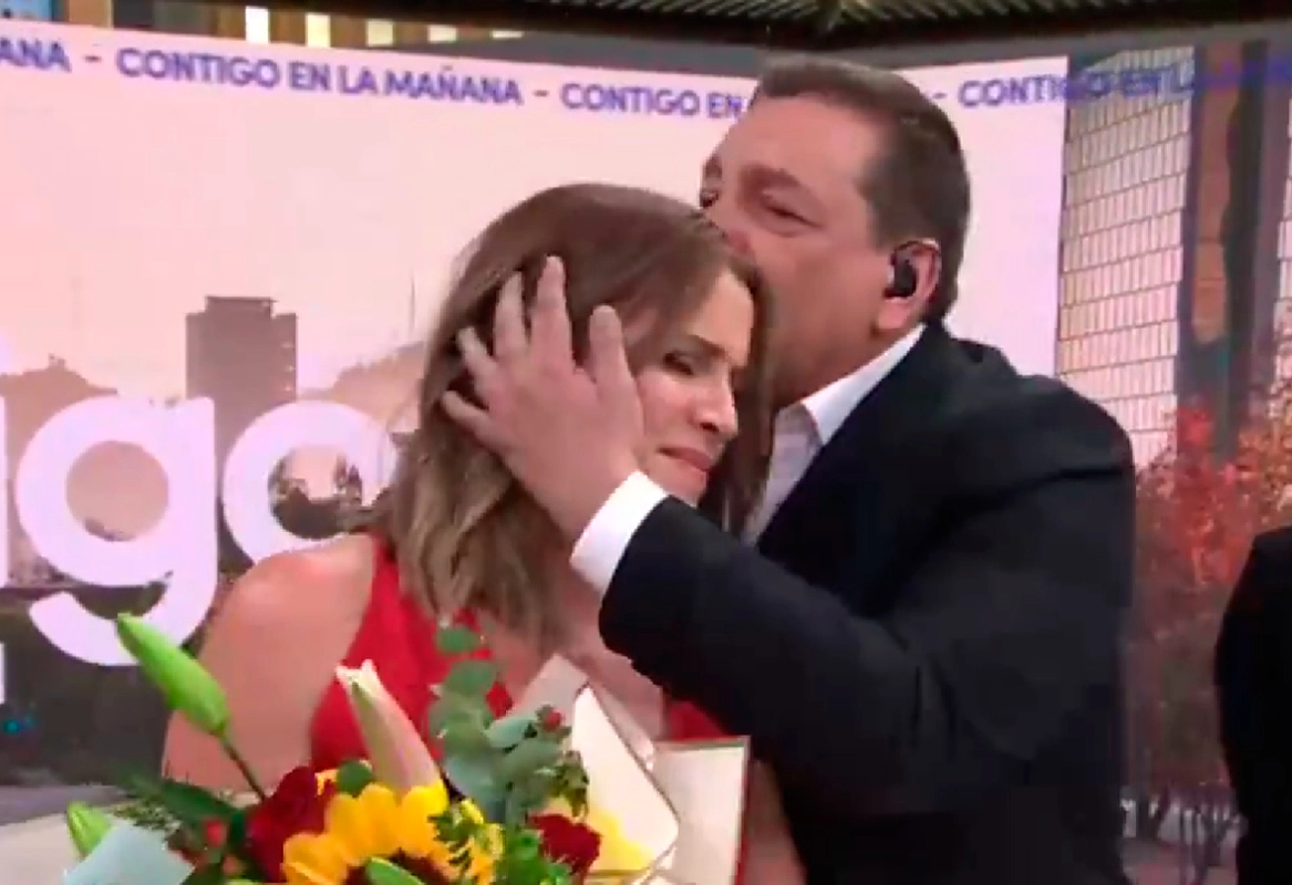 VIDEO| Monserrat Álvarez se despidió de Contigo en la Mañana: Julio César Rodríguez largó a llorar