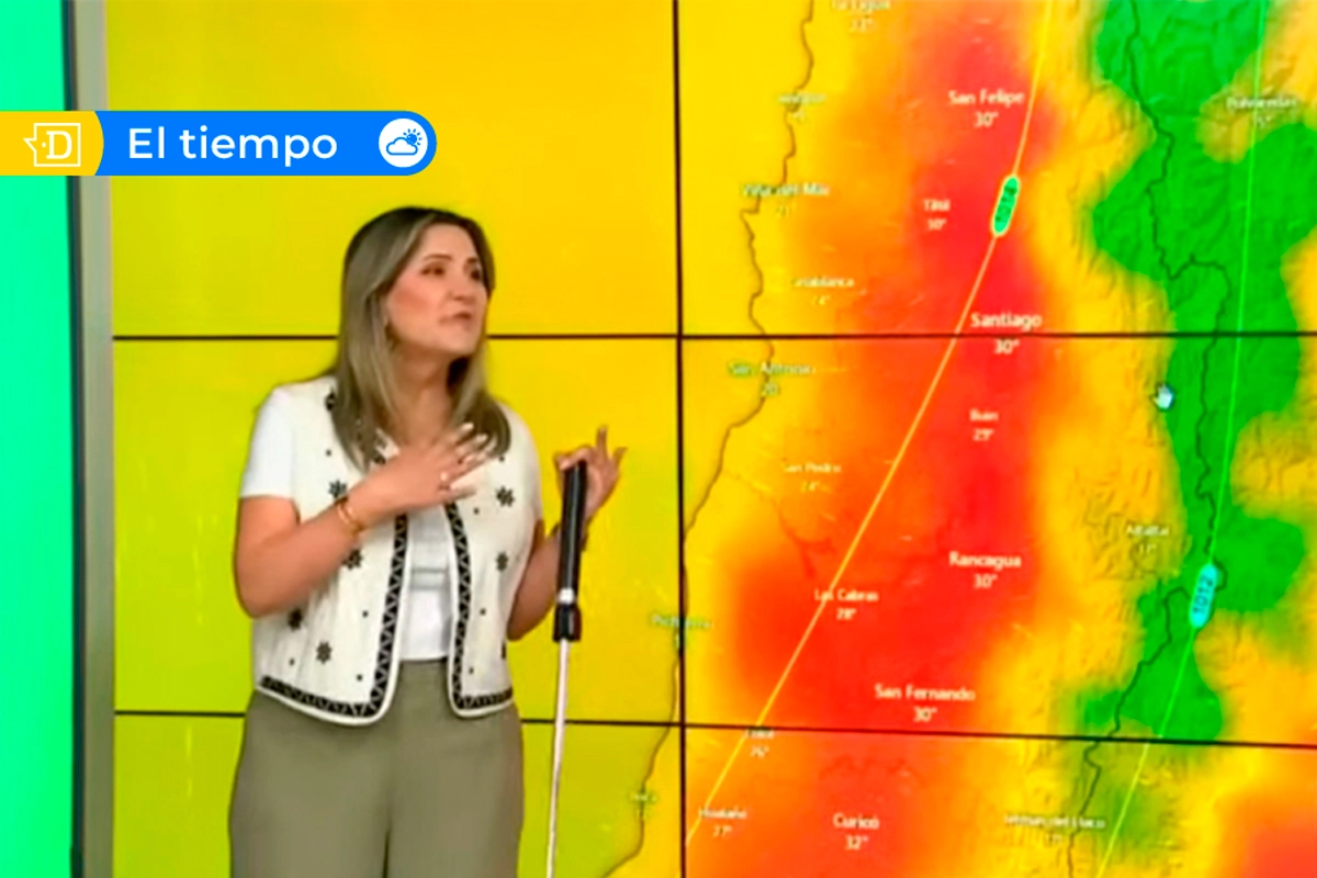 VIDEO| Michelle Adam anticipa días de mucho calor: “Se intensifica en la Región Metropolitana”