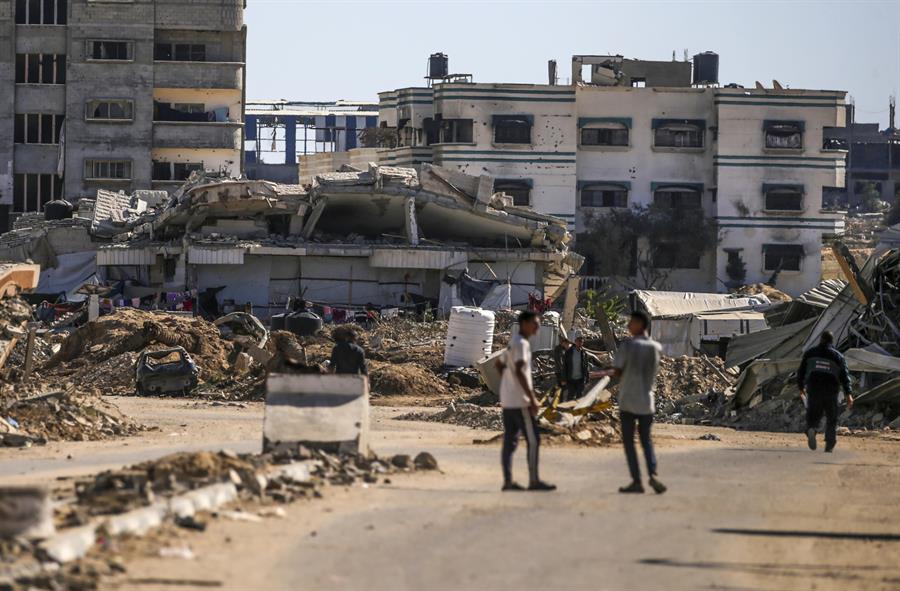 98 camiones con ayuda humanitaria en Gaza son saqueados: 