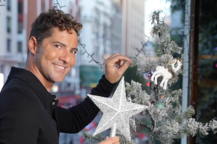 A lo Mariah Carey: David Bisbal cumple sueño y sorprende con nueva canción navideña