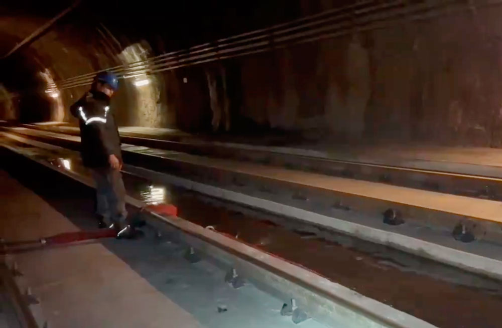 VIDEO| Alerta Metro: “Sigue entrando agua” por lo que se mantiene cerrada Estación Biobío