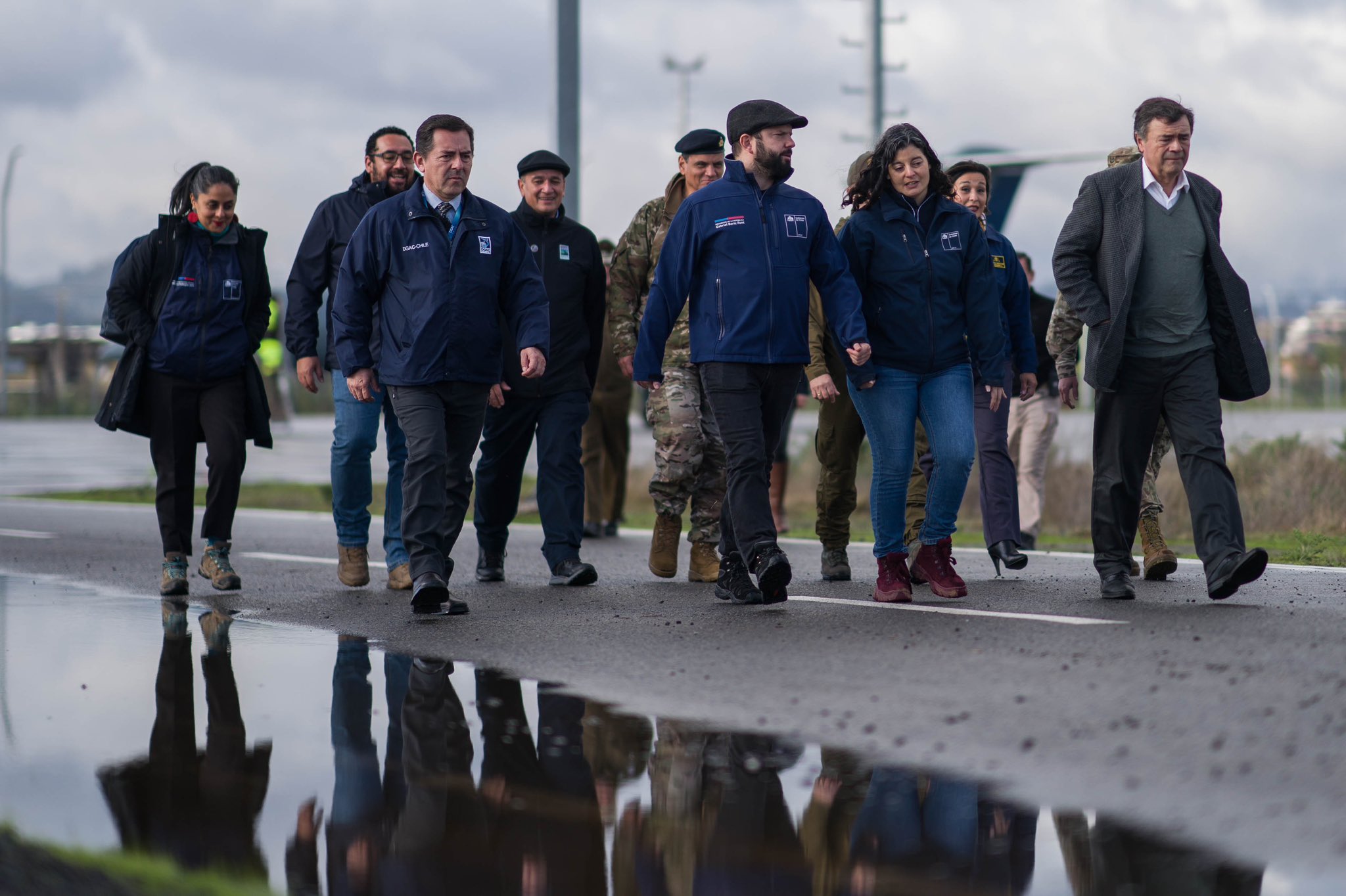 Presidente Boric anuncia nuevas ayudas a damnificados y dialoga con vecinos afectados