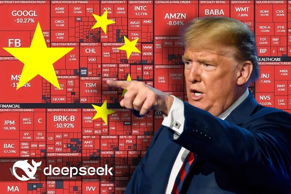 Cómo la IA china DeepSeek hizo caer Wall Street mientras Silicon Valley se arrodilla frente a la administración Trump