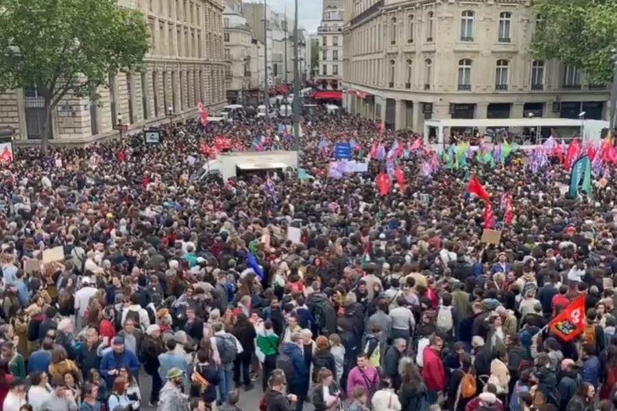 VIDEO| Francia se levanta masivamente contra la arremetida de la extrema derecha