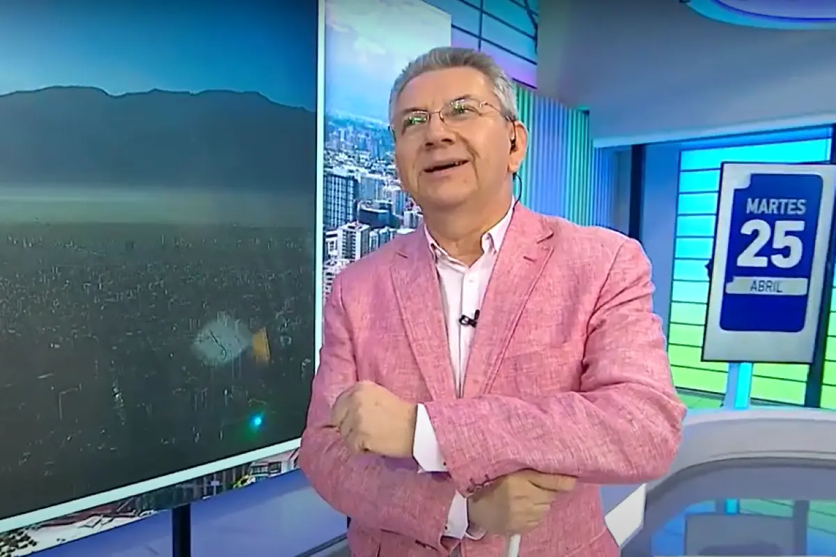 Jaime Leyton anticipa lluvias en Santiago desde el miércoles: “Se esperan entre 15 y 25 mm con ráfagas de hasta 48 km/h”