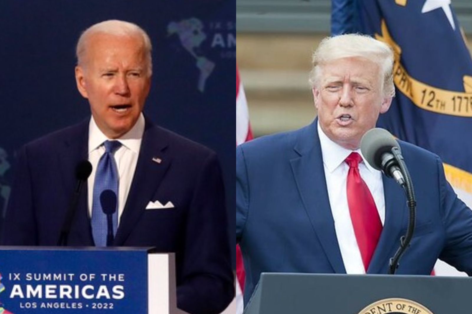 Biden y Trump aceptan reglas del debate en CNN: 90 minutos, micrófono cerrado y sin notas