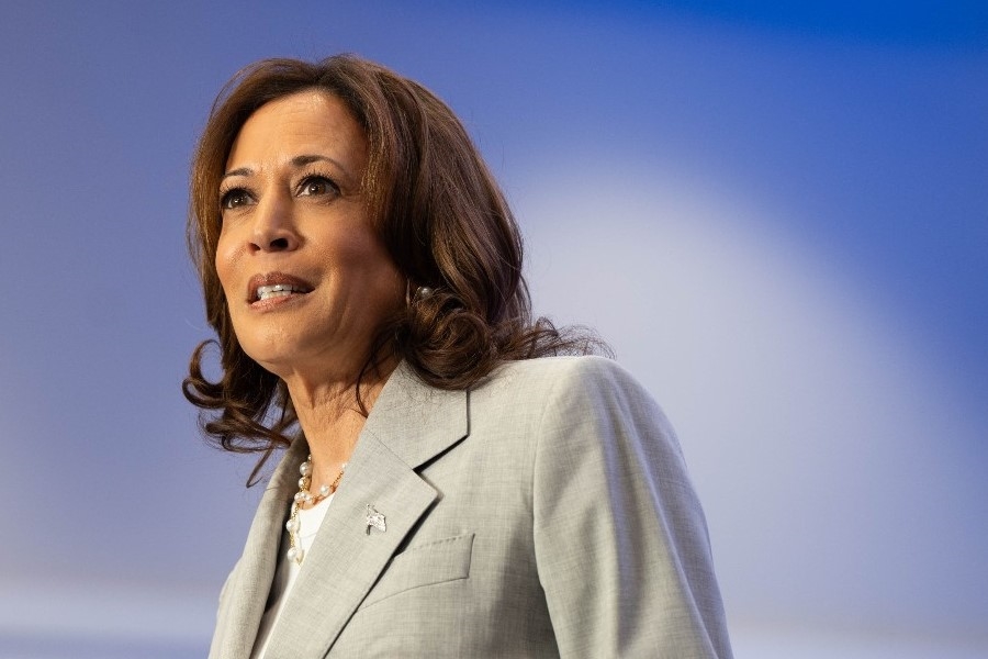 Kamala Harris, la 