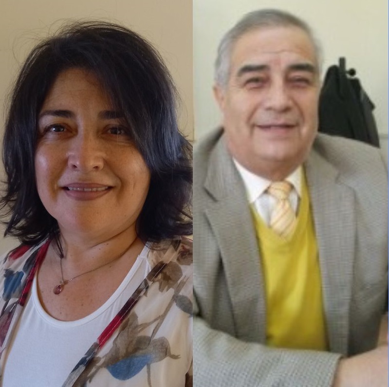 Marcela Lara y Tito Larrondo