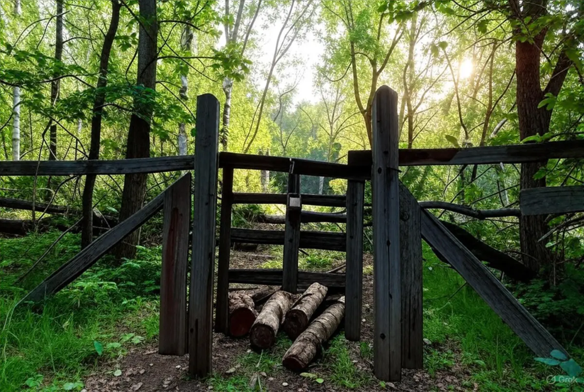 Quedó aislada después de que su vecino bloqueara con árboles y escombros el único acceso a su casa: Suprema ordena reabrir