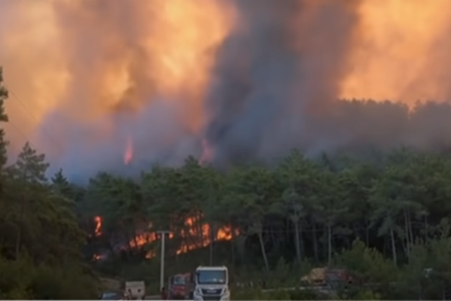 Calor mortal: Temperaturas de 45° incendian Turquía y dejan once fallecidos y 44 heridos