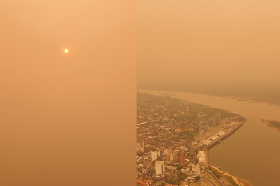 VIDEO| Advierten lluvia negra: Humo de incendio de amazonas cubre Uruguay, Argentina y Paraguay